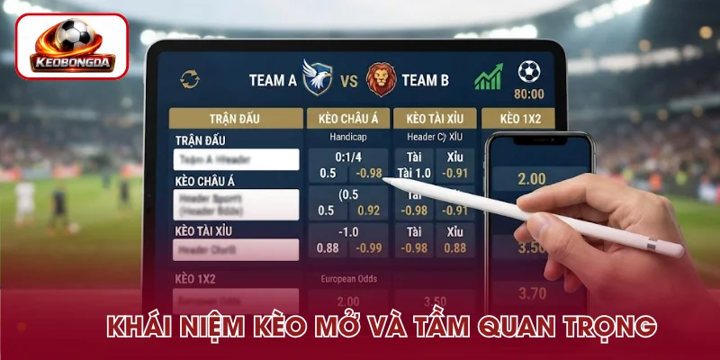 Tìm hiểu kèo mở và ý nghĩa trong cá cược