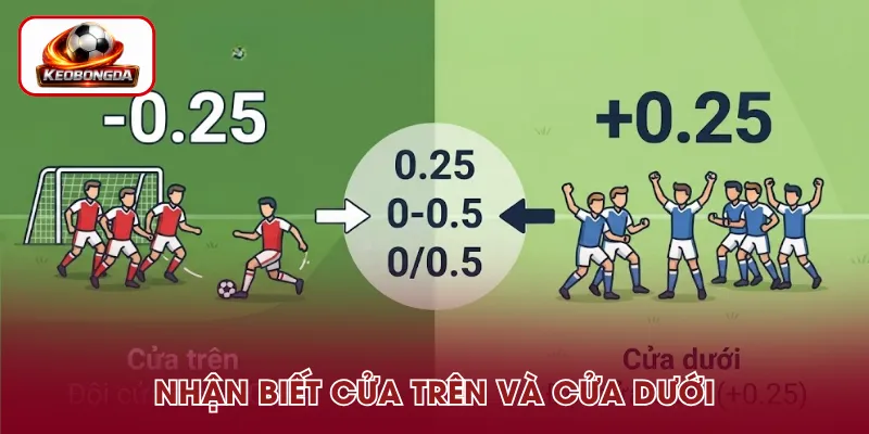 Hướng dẫn đọc cửa chấp và cửa được nhận